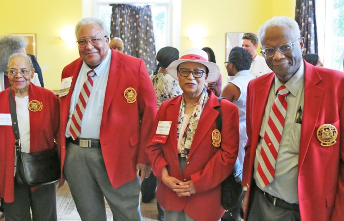 BAMIT Redcoats at the Black Graduate Reception, 2018