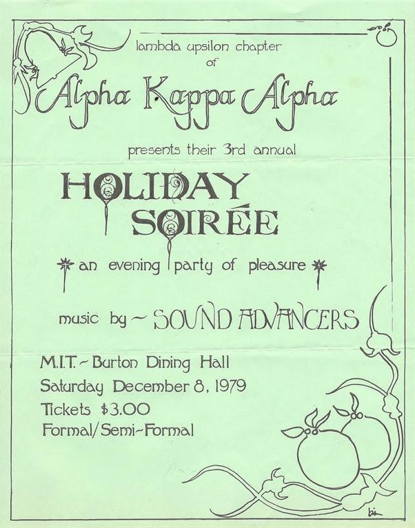 AKA Holiday Soiree Flyer