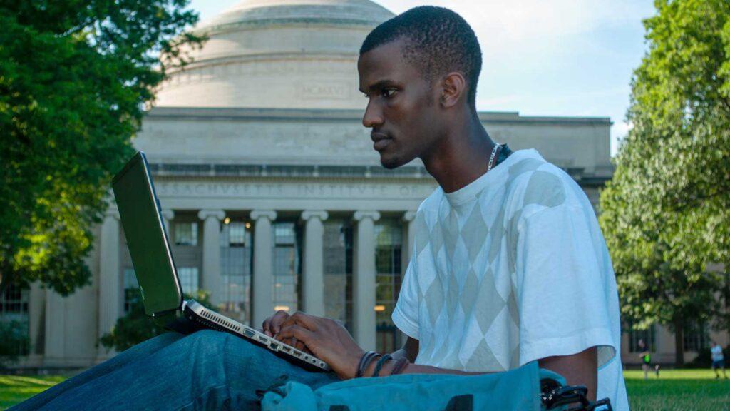 Billy Ndengeyingoma in a scene from 'Brief Tender Light,' 2023