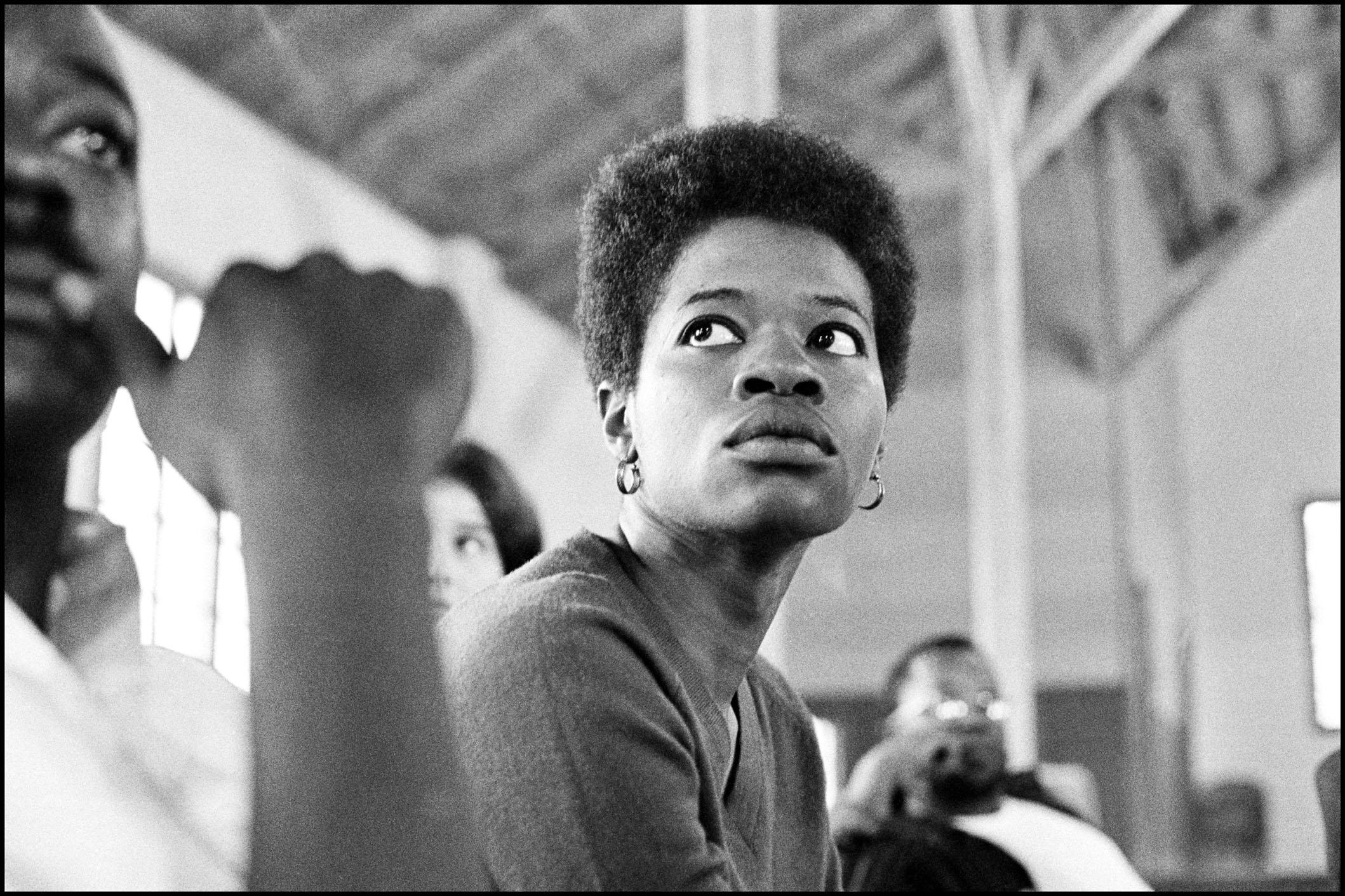 Janet Jemmott at SNCC conference, 1964