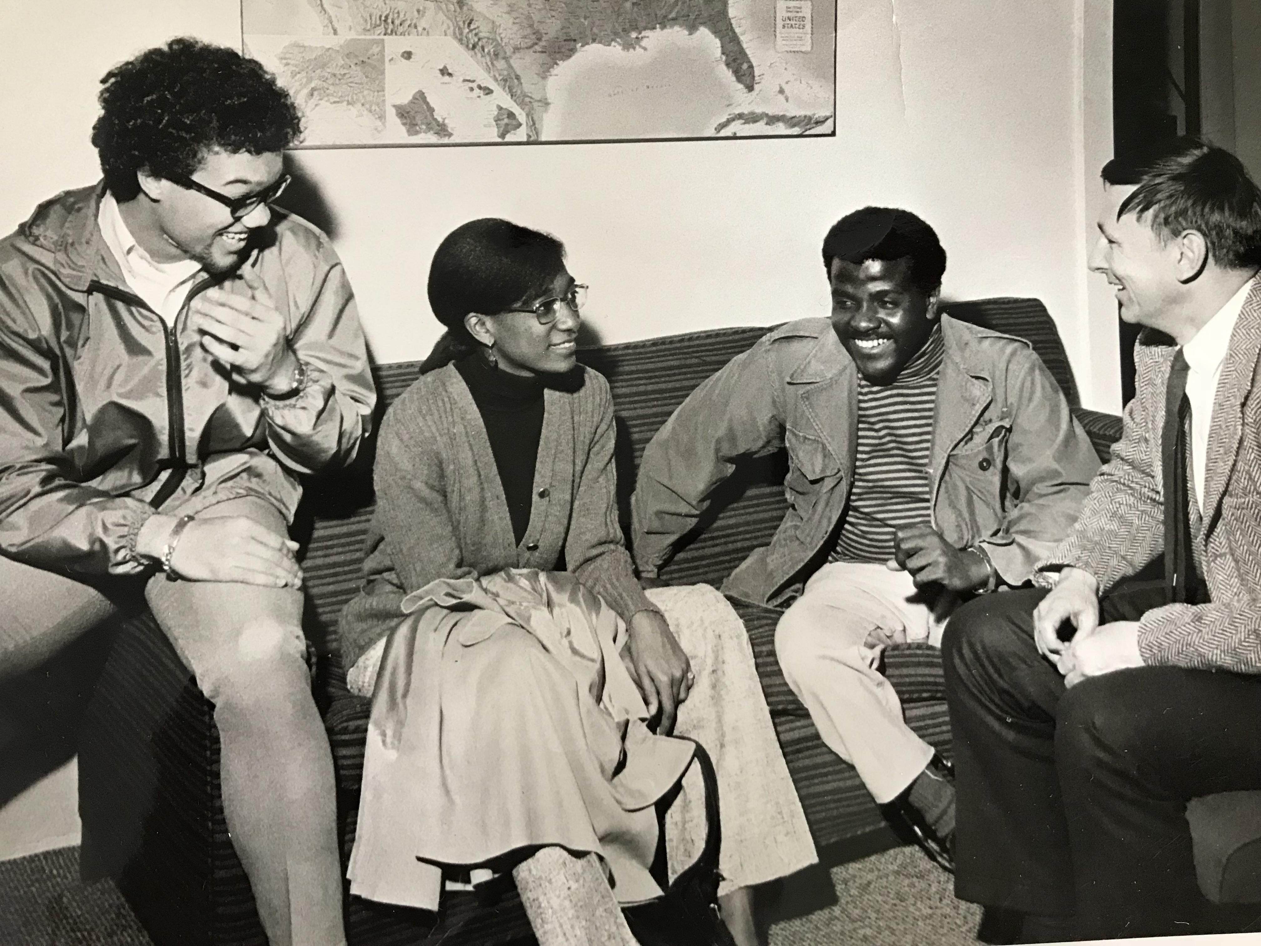 BSU leaders meet with MIT Admissions, ca. 1969