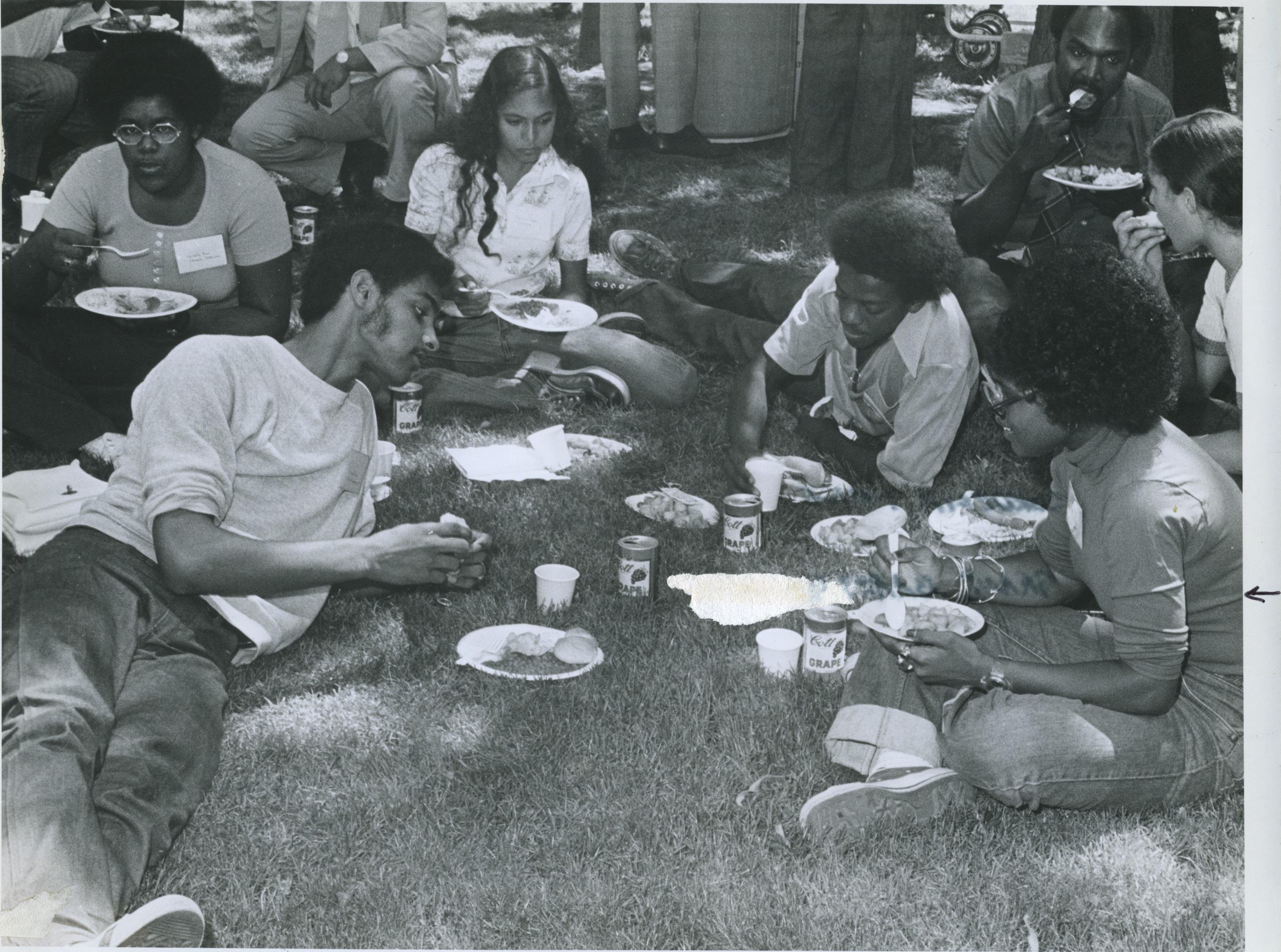 Project Interphase student picnic, 1974