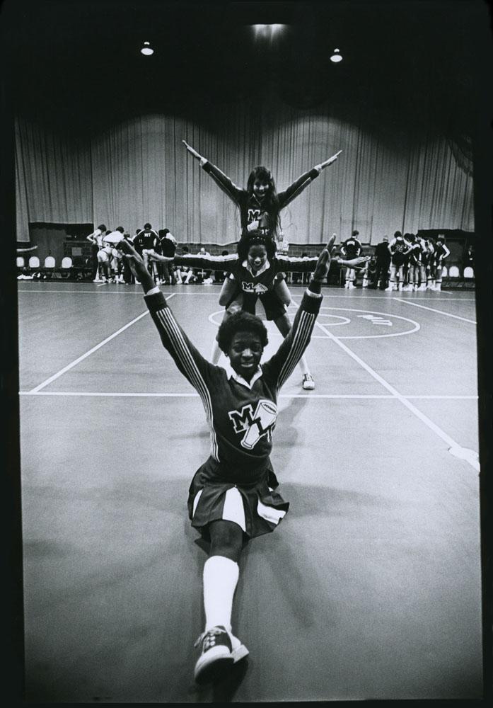 MIT cheerleaders, 1981